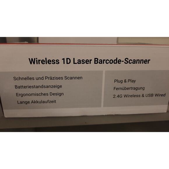 Tera 1D Barcode Scanner Wireless and Wired W/Battery Level Indicator 2.4G (X02) - Picture 5 of 6